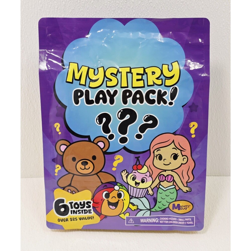 Mystery Play Pack 6 Toys Inside Blind Box Surprise Bag Kids Party Favor Gift New